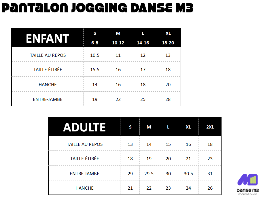 Danse M3 - Pantalon de jogging