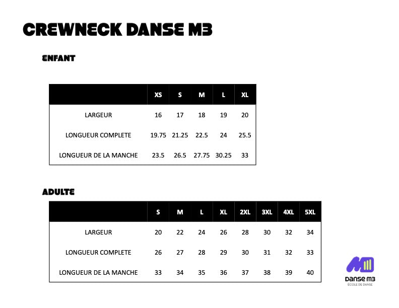 Danse M3 - Crewneck