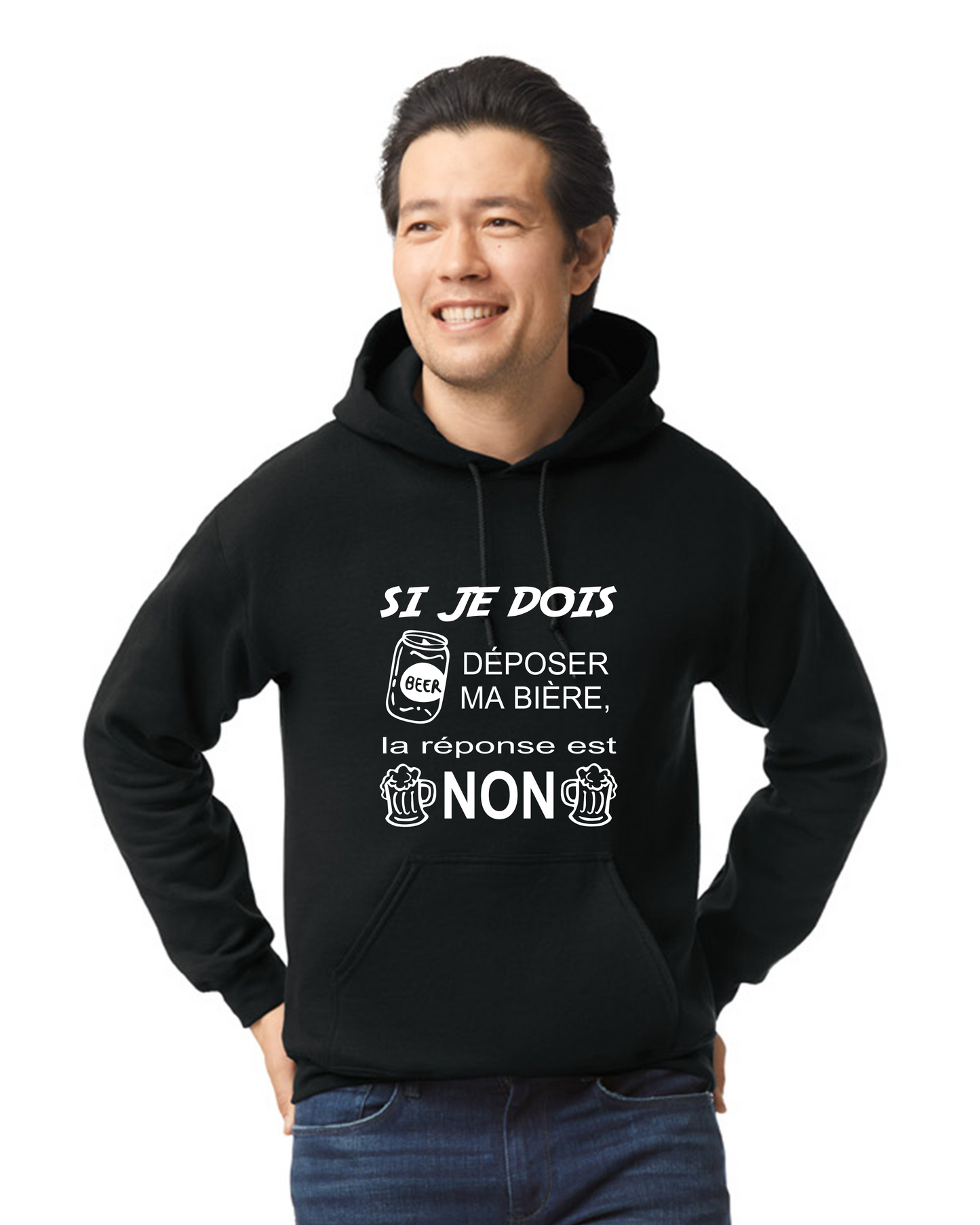 Déposer ma bière? ... NON