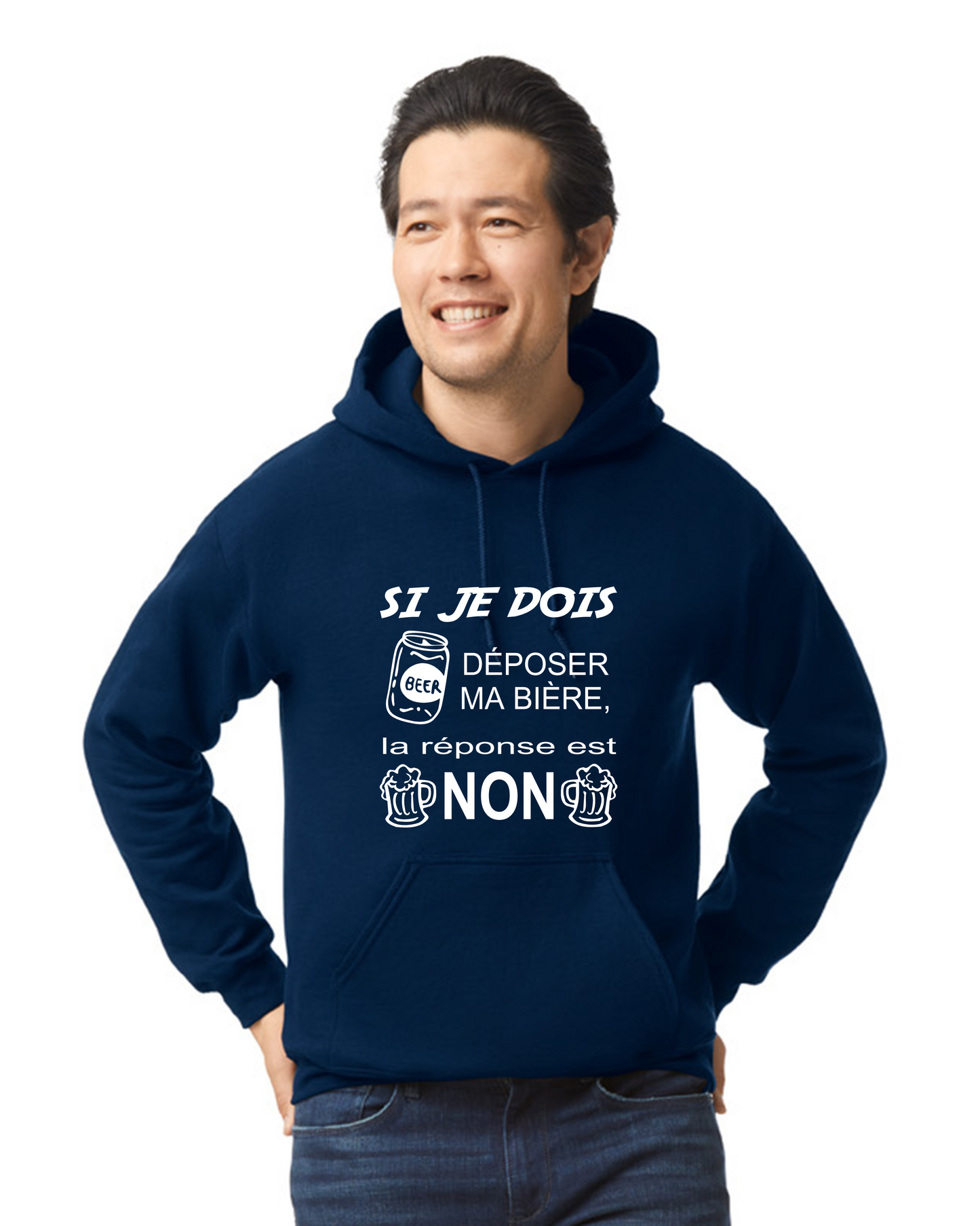 Déposer ma bière? ... NON