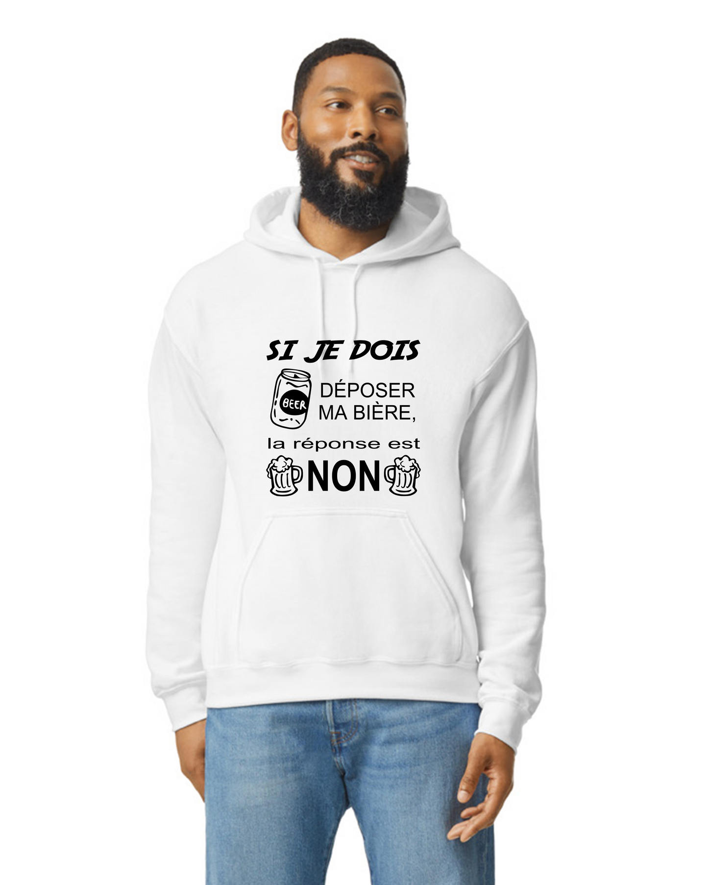 Déposer ma bière? ... NON