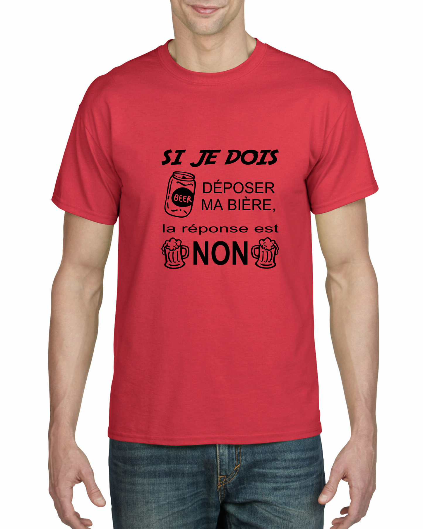 Déposer ma bière? ... NON