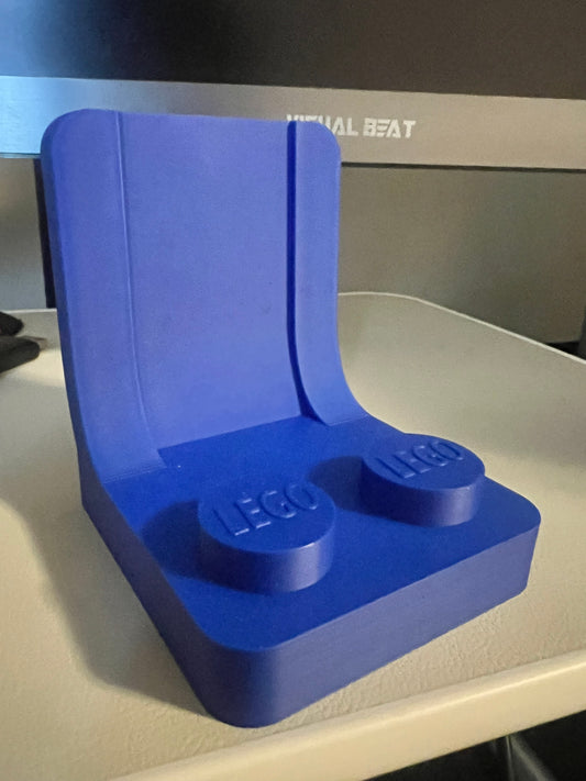 Support de téléphone - Style siege Légo - Impression 3d