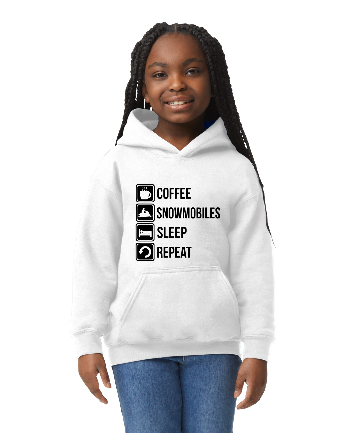 Coffee, Snowmobiles, Sleep, Repeat
