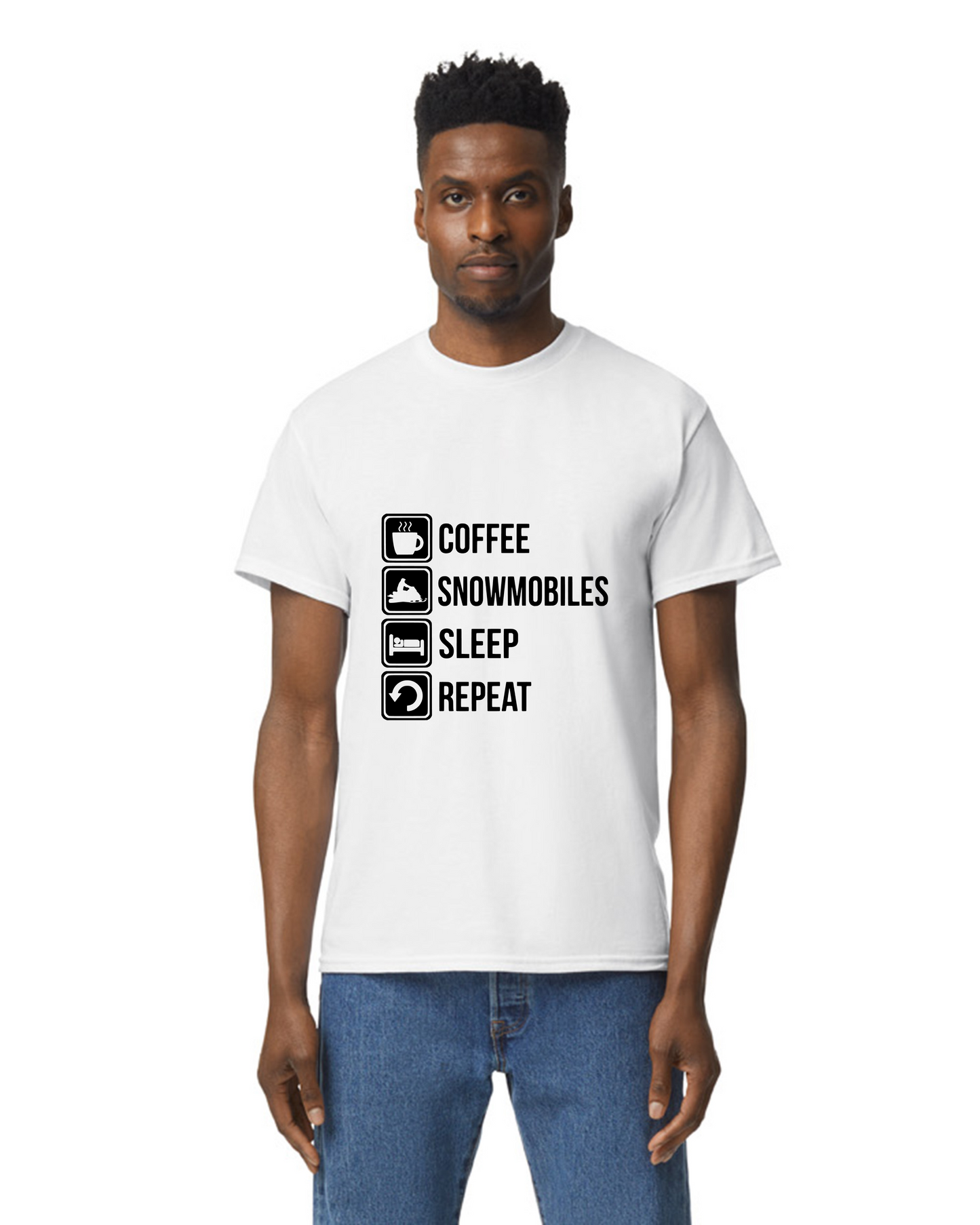 Coffee, Snowmobiles, Sleep, Repeat